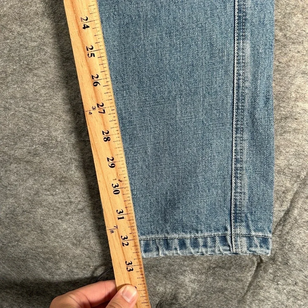 Kith Jeans Mens 30x32 Blue Patchwork Pockets Cargo Streetwear Urban Field Pant